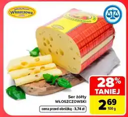 Carrefour Ser żółty* WŁOSZCZOWSKI oferta