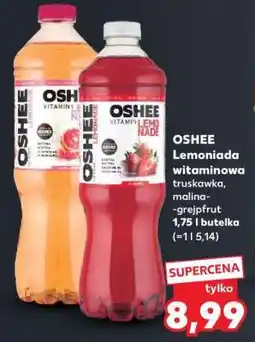 Kaufland OSHEE Lemoniada witaminowa truskawka, malina-grejpfrut oferta