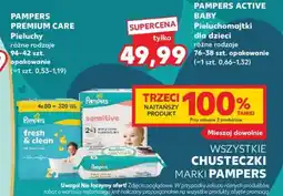 Kaufland PAMPERS ACTIVE BABY Pieluchomajtki dla dzieci oferta
