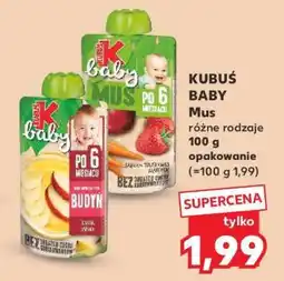 Kaufland KUBUŚ BABY Mus oferta