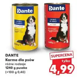 Kaufland DANTE Karma dla psów oferta