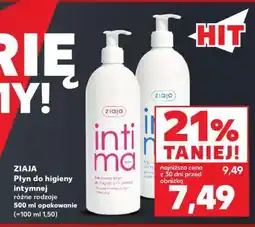 Kaufland ZIAJA Płyn do higieny intymnej oferta