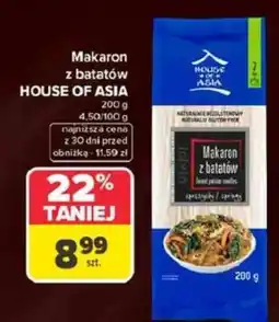 Carrefour Makaron z batatów HOUSE OF ASIA oferta