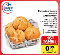 Carrefour Bułka ziemniaczana pszenna CARREFOUR oferta
