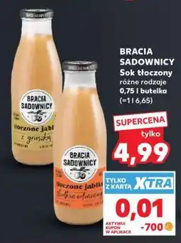 Kaufland BRACIA SADOWNICY Sok tłoczony oferta