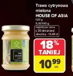 Carrefour Trawa cytrynowa mielona oferta