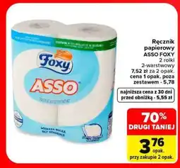 Carrefour Ręcznik papierowy ASSO FOXY oferta