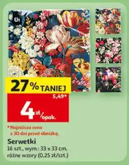 Auchan Serwetki oferta