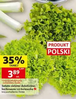 Auchan Sałata zielona oferta