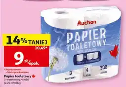 Auchan Papier toaletowy oferta