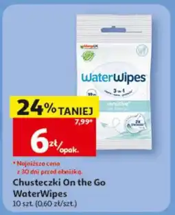 Auchan Chusteczki On the Go WaterWipes oferta