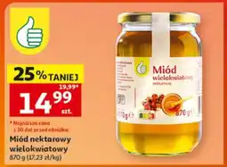 Auchan Miód nektarowy wielokwiatowy oferta