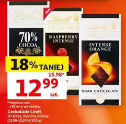 Auchan Czekolada LINDT oferta