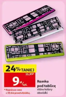 Auchan Ramka pod tablicę oferta