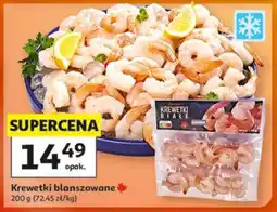 Auchan Krewetki blanszowane oferta