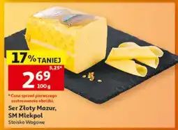 Auchan Ser Złoty Mazur SM Mlekpol oferta