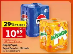 Auchan Napój Pepsi, Pepsi Zero lub Mirinda oferta