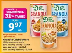 Auchan Granola OneDayMore oferta