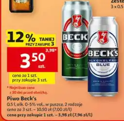 Auchan Piwo BECK’S oferta