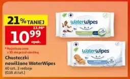 Auchan Chusteczki nawilżane WATERWIPES oferta