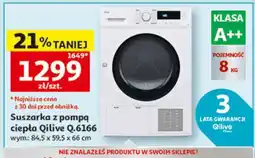 Auchan Suszarka z pompą ciepła Qilive Q.6166 oferta