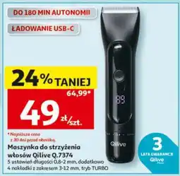 Auchan Maszynka do strzyżenia włosów Qilive Q.7374 oferta