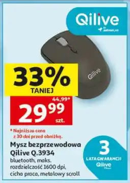 Auchan Mysz bezprzewodowa Qilive Q.3934 oferta