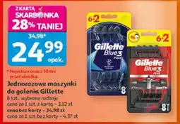 Auchan Gillette Blue3 Plus oferta