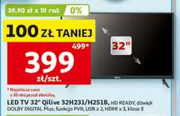 Auchan LED TV 32 QILIVE 32H231/H251B oferta