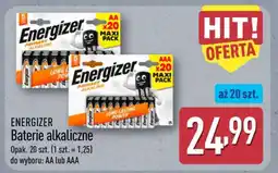 ALDI ENERGIZER Baterie alkaliczne oferta