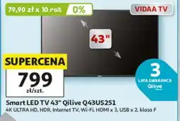 Auchan Smart LED TV 43 Qilive Q43US251 oferta