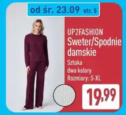 ALDI UP2FASHION Sweter/Spodnie damskie oferta