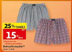 Auchan Bokserki męskie oferta
