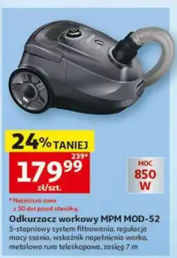 Auchan Odkurzacz workowy MPM MOD-52 oferta