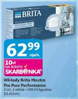 Auchan Wkłady Brita Maxtra Pro Pure Performance oferta