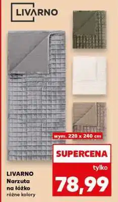 Kaufland LIVARNO Narzuta na łóżko oferta