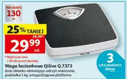 Auchan Waga łazienkowa Qilive Q.7373 oferta