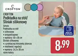 ALDI CROFTON Podkładka na stół/Śliniak silikonowy oferta