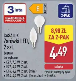 ALDI CASALUX Żarówki LED, 2 szt oferta