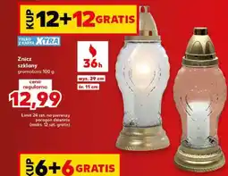 Kaufland Znicz szklany oferta