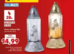 Kaufland Znicz szklany Pąk oferta