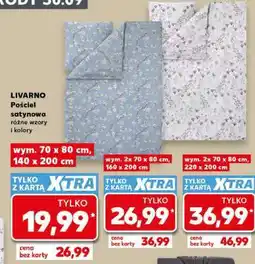 Kaufland LIVARNO Pościel satynowa oferta