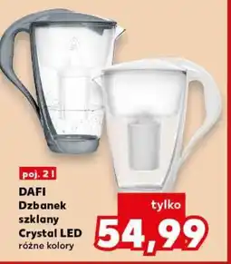 Kaufland DAFI Dzbanek szklany Crystal LED oferta