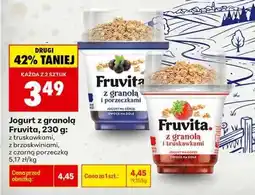 Biedronka Jogurt z granola Fruvita , 230 g oferta