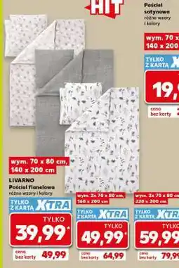 Kaufland Pościel flanelowa oferta