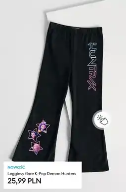 Sinsay Legginsy flare K-Pop Demon Hunters oferta