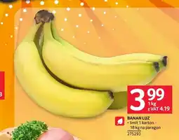 Selgros Banany luzem oferta