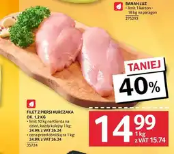 Selgros Filet z piersi kurczaka oferta