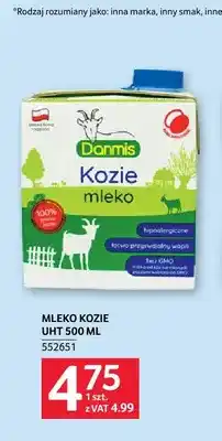 Selgros Mleko UHT kozie Danmis oferta