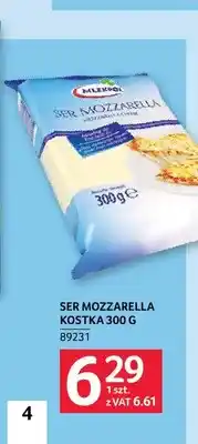 Selgros Ser mozzarella w kostce Mlekpol oferta